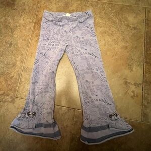 Naartjie Sz 3t Retro Cherry Cake Shop Raindrops puddles Pants